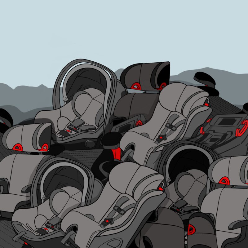 Car Seat Recycling Solution For Large Volume of Car Seats